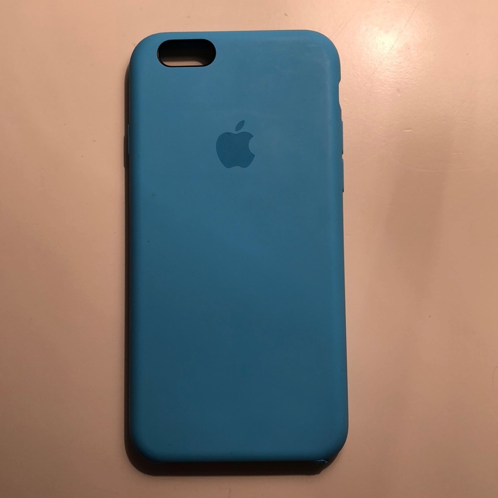Apple Baby Blue Iphone 6/6s Silicone Case